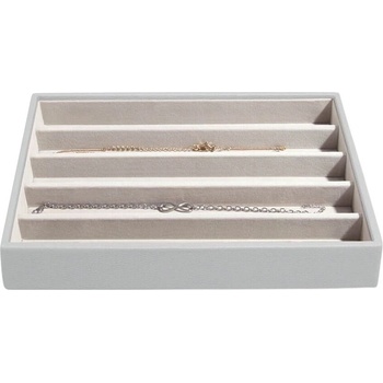 Stackers Ковчеже за бижута Stackers петкамерна cлassic каменносиво (74495)