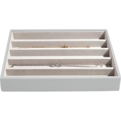 Stackers Ковчеже за бижута Stackers петкамерна cлassic каменносиво (74495)