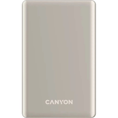 Power Bank, CANYON, OnPower 510 slim Magnetic, 10000 mAh, PD20W, Beige (CNS-CPB510BE)