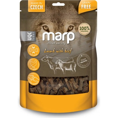 Marp Variety jahňacie maškrty s hovädzím pre psov 120 g