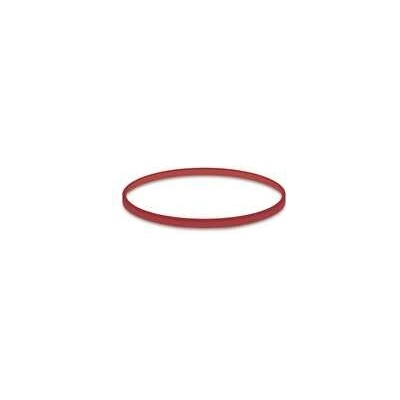 Gumička slabá červená 1mm priemer 6cm [50 g]