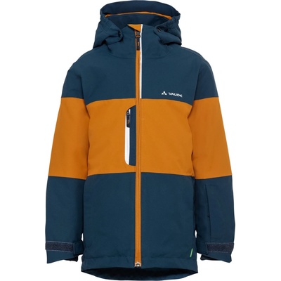 VAUDE Детско ски яке Vaude Kid's Snow Cup Jacket Ski jacket - Dark Sea / Brown - размер 98 (EU) (703-2643-1512)