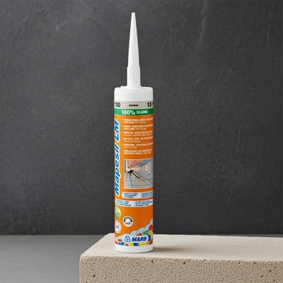 Mapesil LM 111 neutrální silikon 310 g strieborno sivá