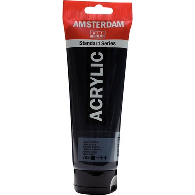 Amsterdam Standard akrylová farba 702 lamp black 250 ml