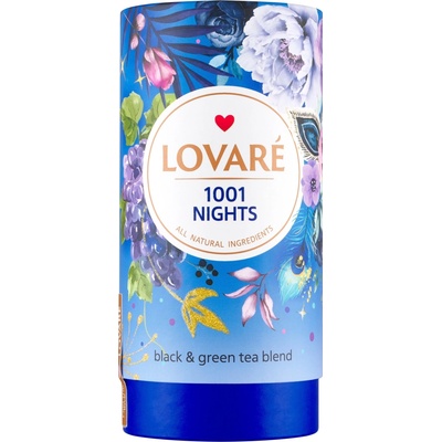 Lovare sypaný zelený čierny čaj 1001 NOCÍ 80 g
