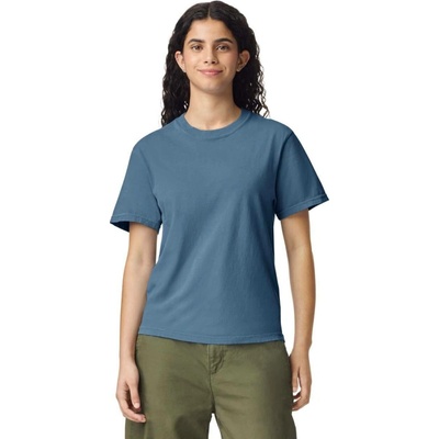 Unisex silnější tričko Comfort Colors půlnoční modrá