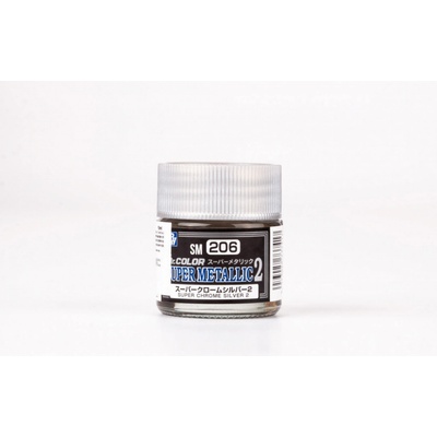 Gunze Sangyo Mr. Hobby Mr. Color Super Metallic Colors II Super Chrome Silver II 10ml