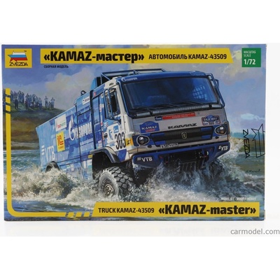Zvezda Kamaz 43509 Truck N 303 Rally Silk Road 2022 Andrey Karginov Andrey Mokeev 1:72