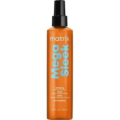 MATRIX Mega Sleek Iron Smoother bezoplachový sprej proti krepovateniu s termoochranou 250 ml