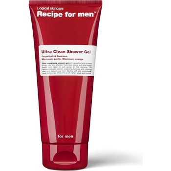 Recipe for Men Освежаващ душ гел Recipe for Men Ultra Clean (200 мл) Сапуни и дезинфекции