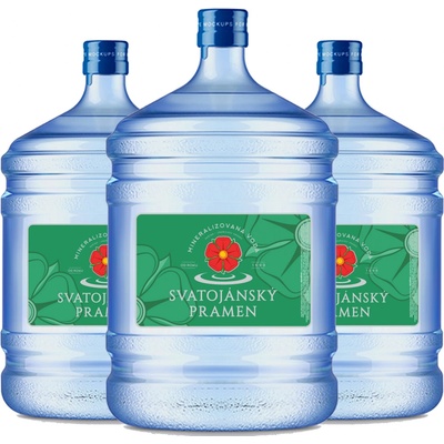 Svatojánský pramen mineralizovaná voda 18,9 l
