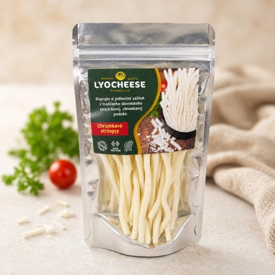 Lyocheese Chrumkavé stringsy 70 g