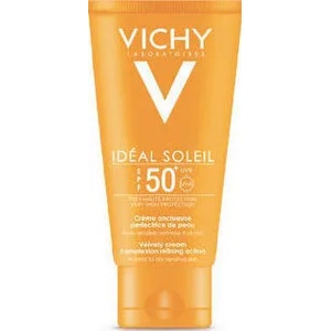 Vichy Слънцезащитен крем , Vichy Ideal Soleil Velvety Face Cream , SPF50+ 50ml