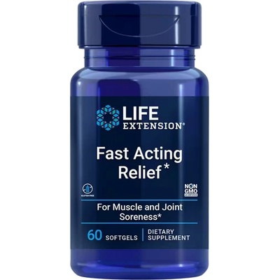 Life Extension Fast Acting Relief [60 Гел капсули]