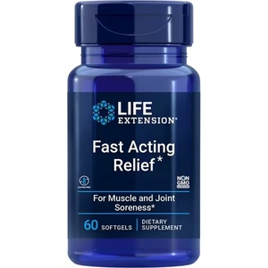 Life Extension Fast Acting Relief [60 Гел капсули]