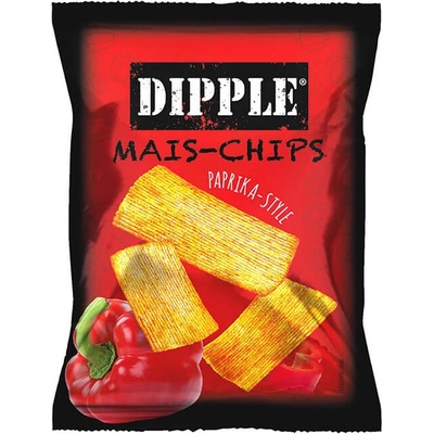 Dipple Kukuričné chipsy Paprika 90 g