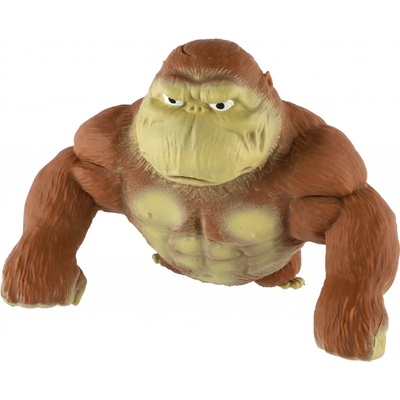 Teddies Gorila antistresová mačkací silikón plnená pieskom 16 cm