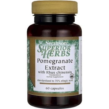 Image 1 of Swanson Pomegranate Extract 250 mg [60 капсули]