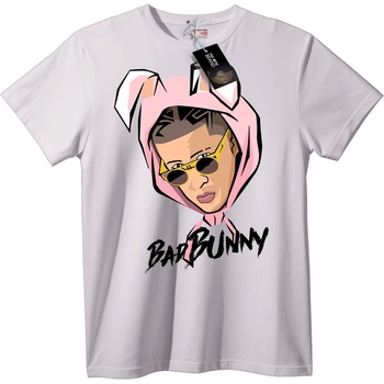 NOONEBRAND Тениска Зайче Худи - 3XL, Black