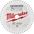 Milwaukee Kotouč pro okružní pilu CSB P Alu 165 x 20 x 1,6 x 52 ATB 4932479087