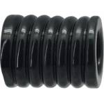 Toyz4Lovers Дебел двулицев пенис пръстен Clear Sleeve черен