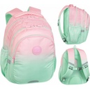 Školní batohy CoolPack vícekomorová batoh F029754 Gradient Strawberry růžovo-zelená