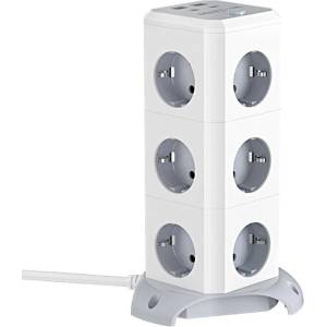 BlitzWolf BW-EC3 Вертикален разклонител с 12 контакта (BW-EC3)