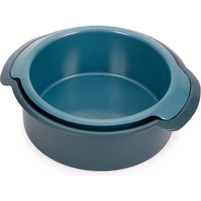 Форма за кекс NEST BAKE 45068, комплект от 2 бр. , син, стомана, Joseph Joseph (JS45068)