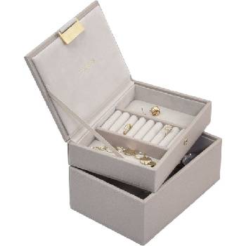 Stackers Ковчеже за бижута Stackers двойно минi таупе (73895)