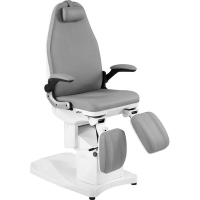 Activeshop Elektrické podologické křeslo azzurro 709A 3 Motory šedé