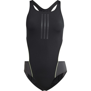 Adidas Дамски бански костюм Adidas Ripstream 3-Stripes Y-Back Swimsuit Womens - Black