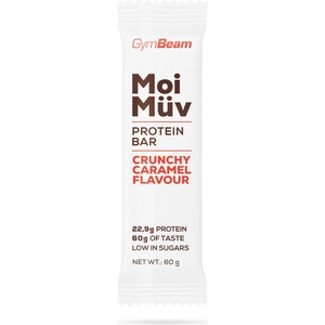 GymBeam Протеинов бар MoiMüv 60 g хрупкав карамел