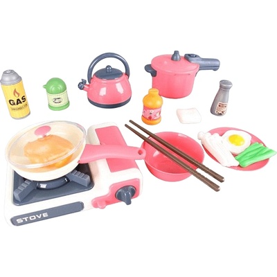 Goo Toys Котлон с посуда и продукти, детски