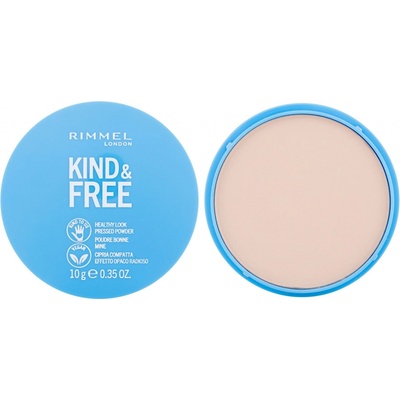 Rimmel London Kind & Free Healthy Look Pressed Powder púder 010 Fair 10 g