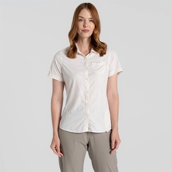 Image 1 of Craghoppers Women's Crag Vanna Short-Sleeve Shirt - Sea Salt Prt