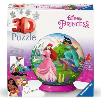 Ravensburger - Puzzle Puzzleball Disney princezny - 40 - 99 piese