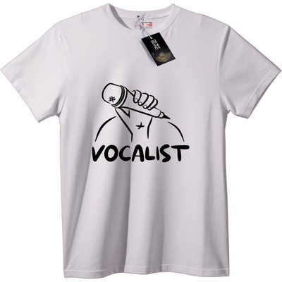 NOONEBRAND Тениска Вокален микрофон - S, Black
