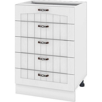 ИРИМ Долен кухненски шкаф Сити БФ-Бяло фладер-04-29 60 см