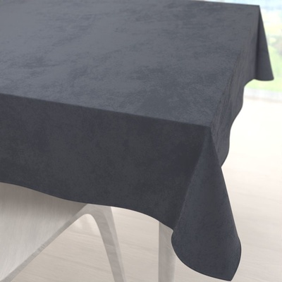 Biante Velký sametový čtvercový ubrus Velvet Premium SVP-004 Antracitově šedý 240x240cm