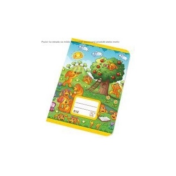 Papírny Brno Zošit 512 A5 10 listovt linajkový