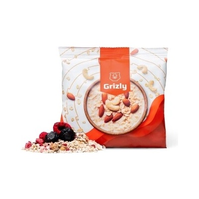 Grizly Ovsená kaša malina a čučoriedka 60 g