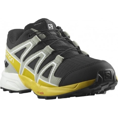 Salomon Speedcross CSWP juniorské běžecké boty Black/Wrough Iron