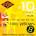 ROTOSOUND Струни за китара rotosound - Модел r10-8 Струни