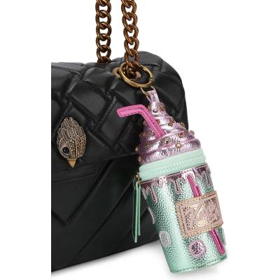 Kurt Geiger London ключодържател дамски от кожа Coffee Cup Charm (5574979979)