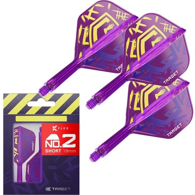 Target K-Flex Luke Littler World Champion, No2 letky a krátké násadky – Zboží Dáma