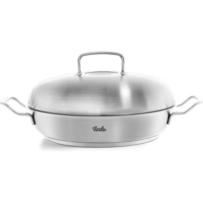 Fissler 084-388-28-000/0 Panvica Original Profi Collection oceľová s držadlami a pokrievkou 28 cm