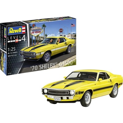 REVELL Plastic ModelKit auto 07729 70 Shelby Mustang GT500 1:25