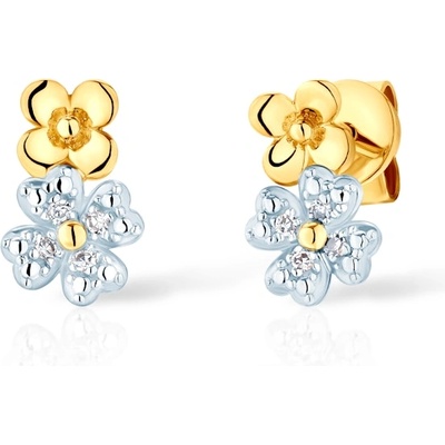 SAVICKI обеци: злато. диаманти