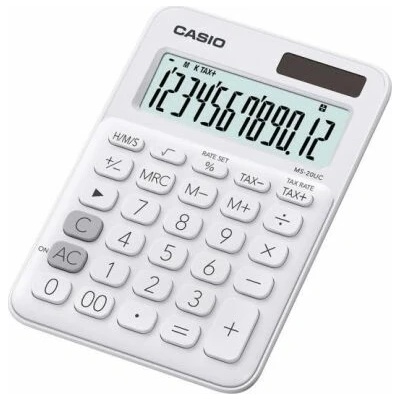 CASIO Kalkulačka MS-20UC bílá