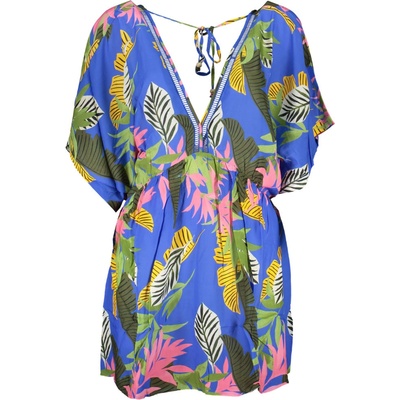 Desigual šaty Top Tropical Party royal